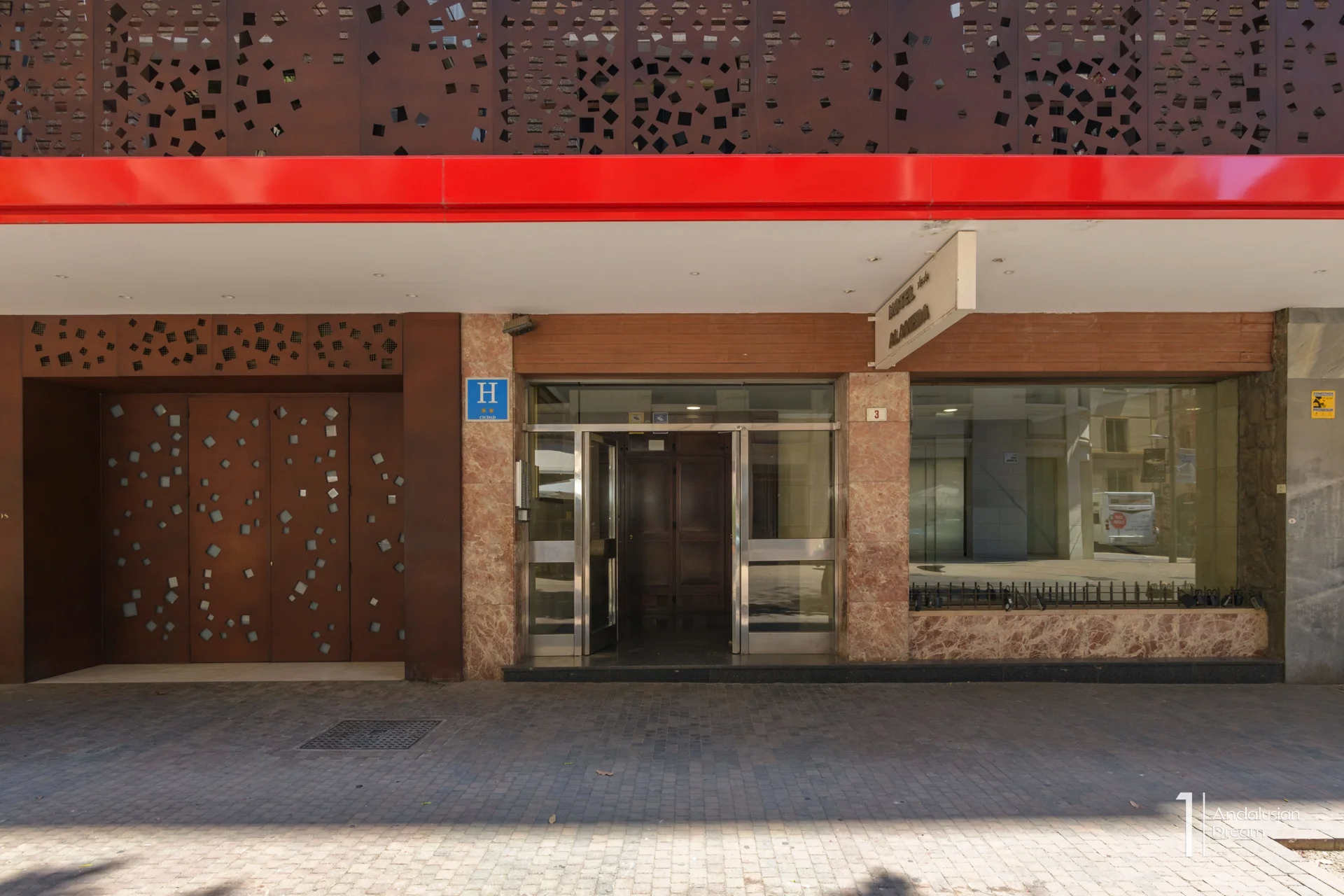 Building entrance